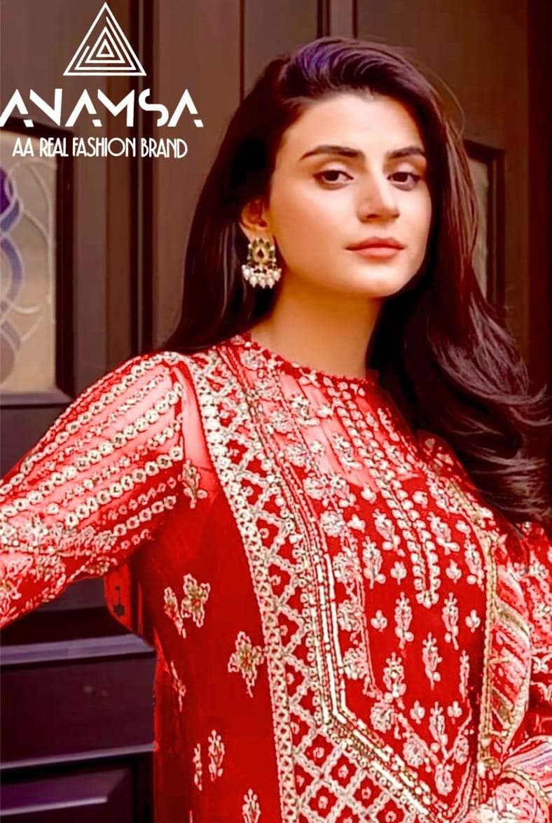  Anamsa-282 Semi Stitched by Anamsa